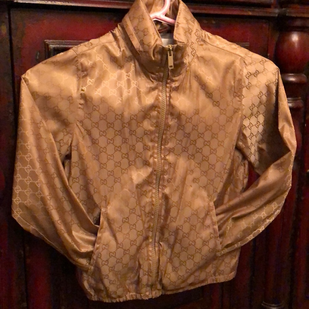 Gucci Logo Nylon Jacket